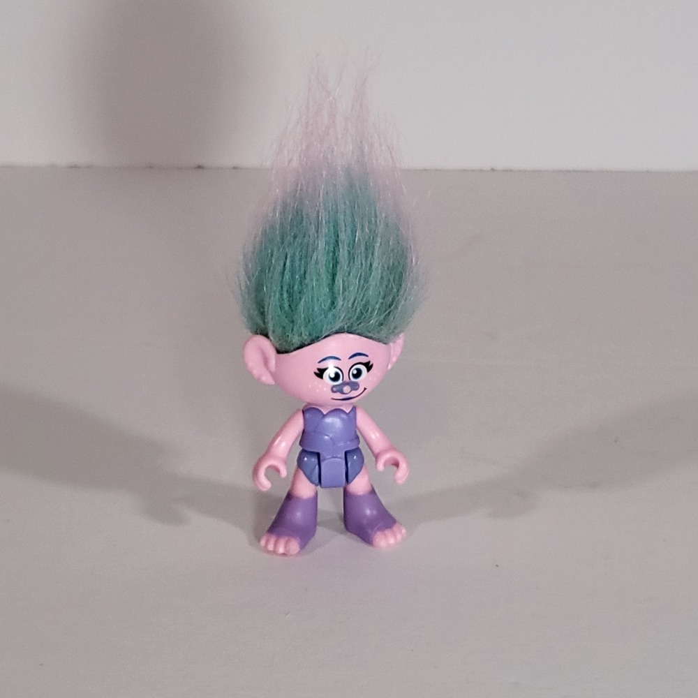 DreamWorks Trolls Branch 3" Figure Chenille Hair Fisher Price‎ Imaginext - Picture 3 of 5